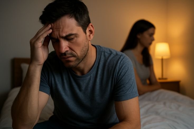 Male infertility consultation representing reproductive health treatment and evaluation